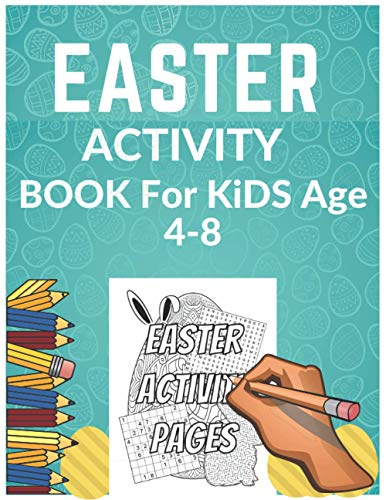 Easter Activity Book For Kids Ages 4-8:: Maze Activity Workbook for Children: Games, Puzzles and Problem-Solving Maze Learning Activity Book for Kids Colourin Book image 3