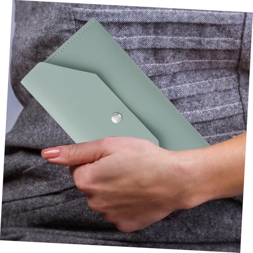 Cash Envelope Wallet for Women Elegant Slim Pu Purse Portable Minimalist Wallet Small Card Holder Versatile Functionality for Everyday Use 6