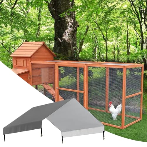 Cubierta impermeable Pollo-Coop Tarpe para cerca y patio de 145x110 cm 7