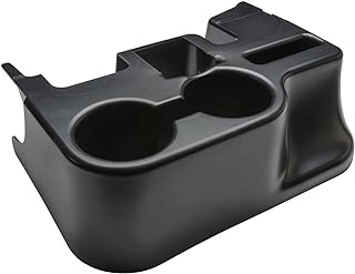GlowShift Cup Holder Add-On Center Console Attachment Compatible with Dodge Ram 1500 2500 3500 Cummins 2003-2012 - ABS Pla...