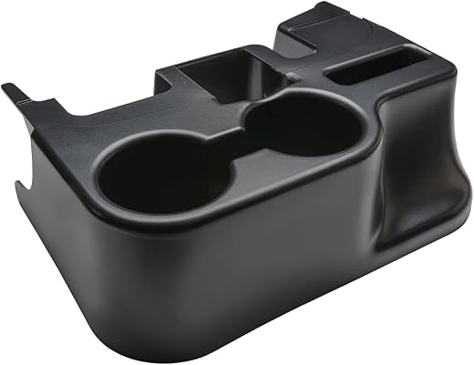 GlowShift Cup Holder Add-On Center Console Attachment Compatible with Dodge Ram 1500 2500 3500 Cummins 2003-2012 - ABS Pla...