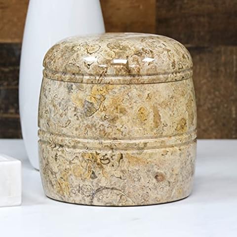 Bello Treasure Marble Decorative Jar Cover