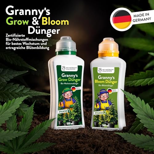 Natura Germania® Cannabis Dünger 1 LT - Pflanzendünger - Wurzelaktivator - Grow, Blüte, Blühdünger 6 Natura Germania® Cannabis Dünger 1 LT - Pflanzendünger - Wurzelaktivator - Grow, Blüte, Blühdünger – Bild 6