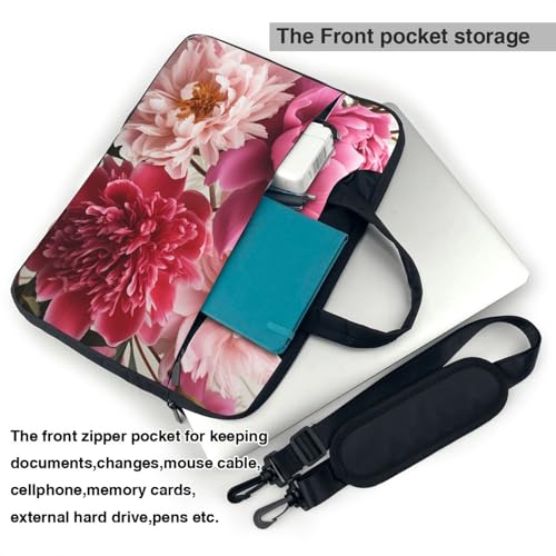 Bolso Maletín Floral para Laptop 15.6 pulgadas Unisex miniatura 4