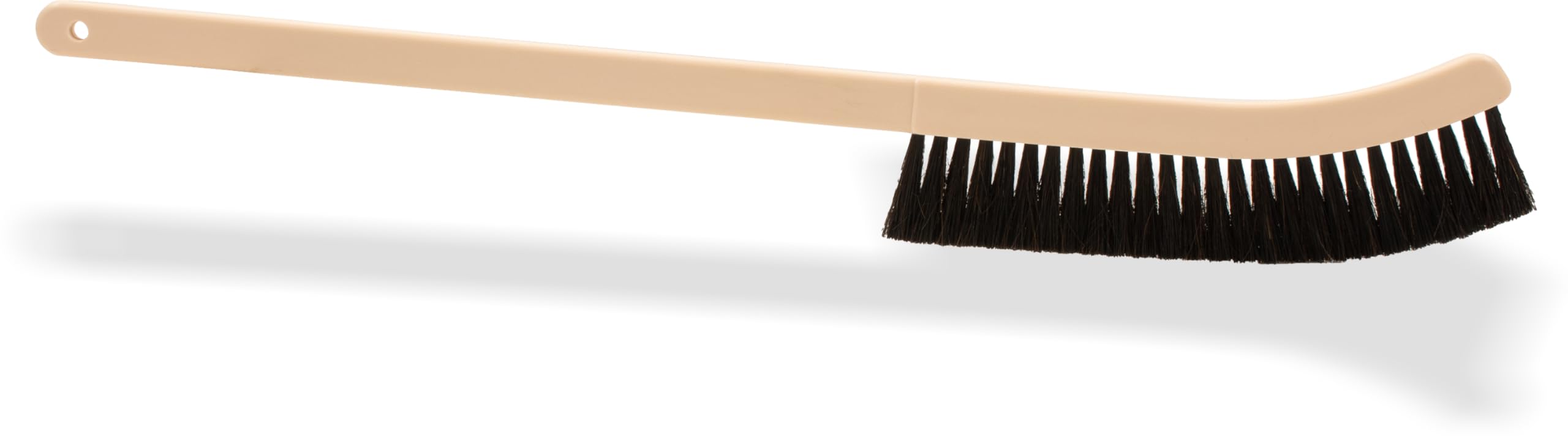 Carlisle 4541103 - Spazzola stretta per radiatore, blocco di plastica, setole in crine di cavallo/polipropilene, lunghezza 61 cm, lunghezza spazzola 22,9 cm, bordo setole 5,1 cm, nero (confezione da