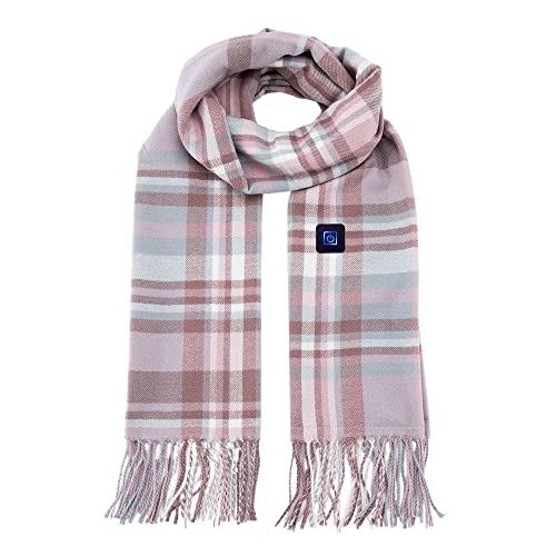 Women's Heating Scarf Electric Scarves Hot Neck Pad Shawls USB Charging 3 Speed Temperature Warmming Winter Gift