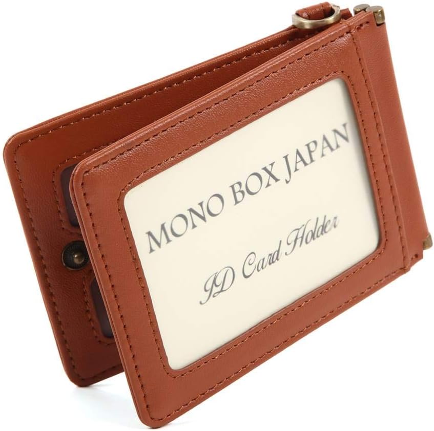 Amazon | [モノボックス] パスケース 定期入れ ICカード2枚使用