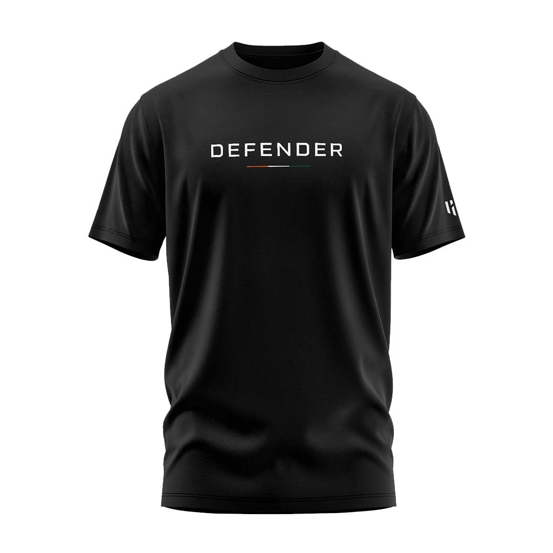 Aero ArmourDefender Cotton T-Shirt | Half Sleeve | Regular Fit | Zero Shrinkage | Round Neck