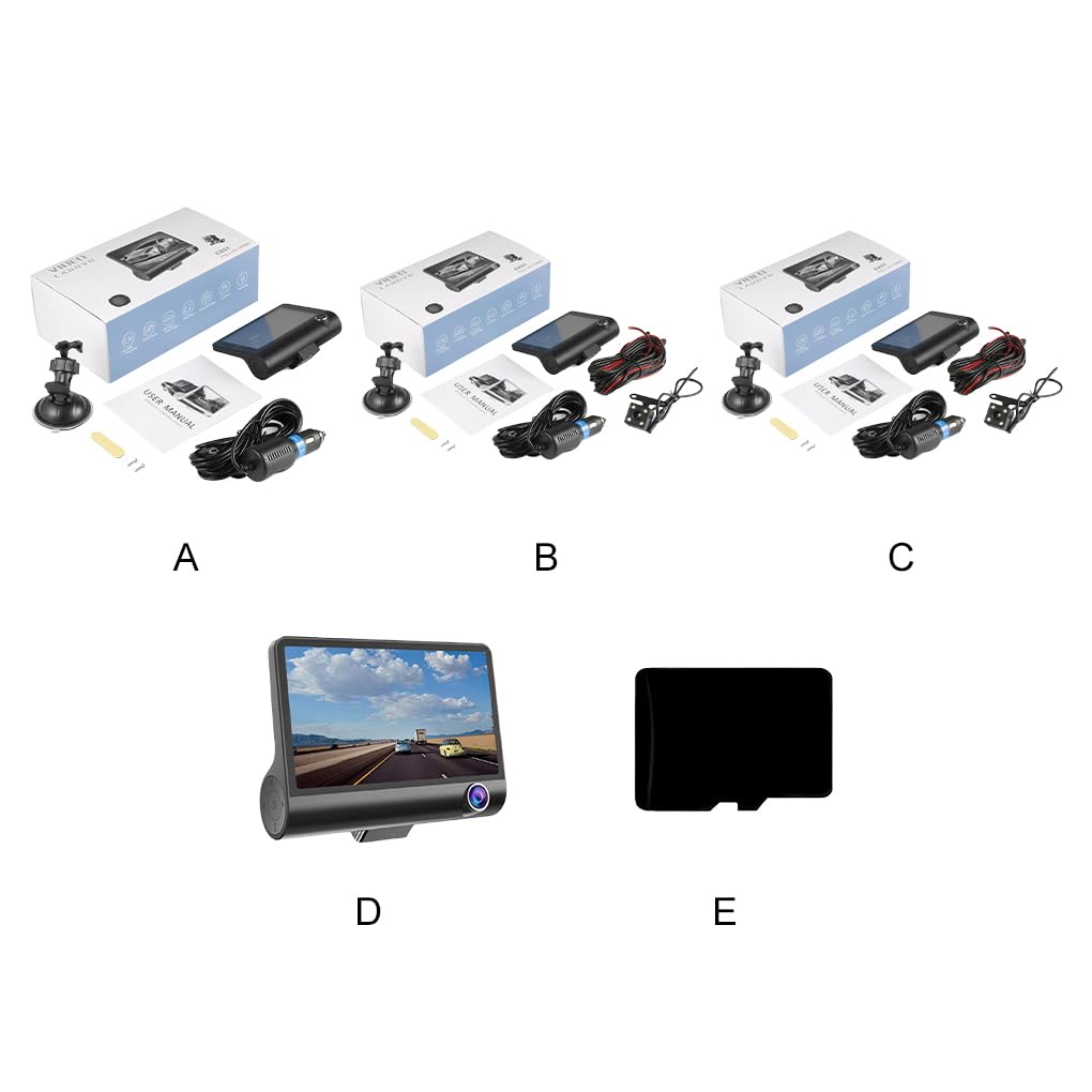 Telecamera posteriore impermeabile,Tre record+wifi