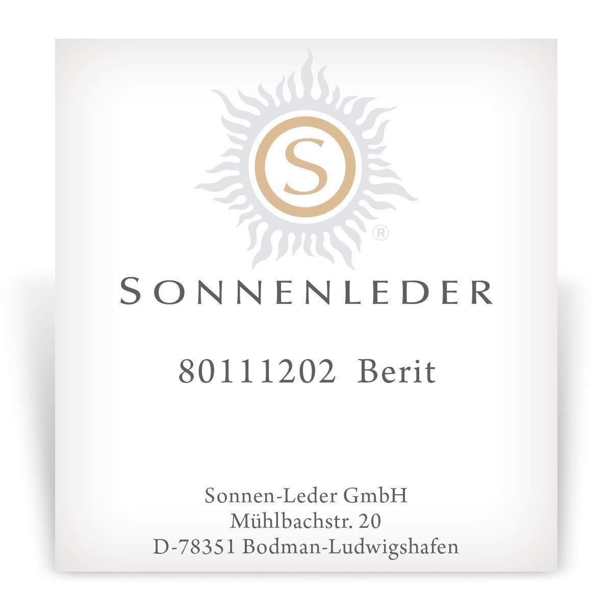 SONNENLEDER - hochwertiges Stiftemäppchen "BERIT" Farbe: Rot/Orange *Echtes Leder*