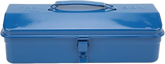 Aramox Caixa de ferramentas para carro, caixa organizadora portátil para carro, caixa de ferramentas, caixa de armazenamento de ferramentas, caixa organizadora de armazenamento de aço de grande capacidade, caixa de ferramentas para carro