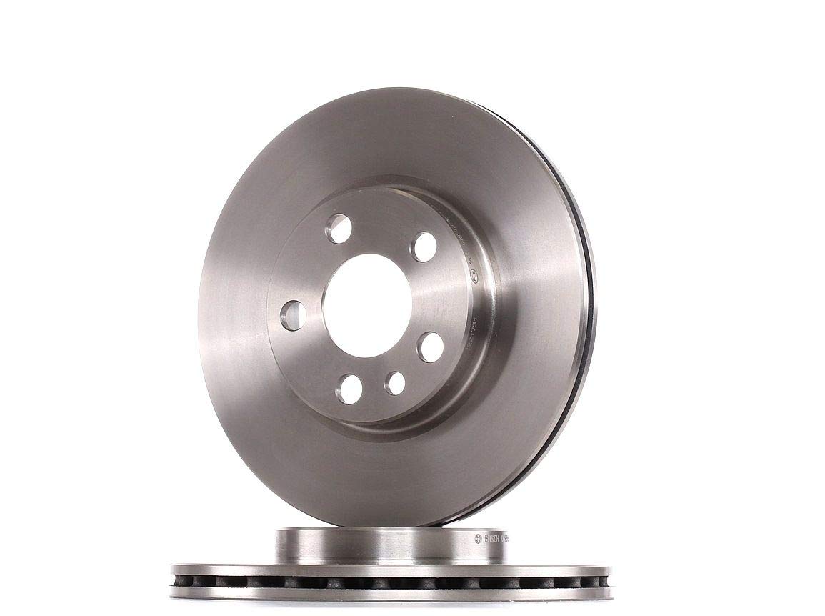 2x BOSCH Disco de freno Delantero Ø257,5mm Altura: 40,5mm Espesor: 20mm Corona de Agujeros - Ø: 98mm ventilado ventilación interna 0 986 478 896 Compatible con CITROËN Jumpy I MPV U6U, FIAT, PEUGEOT