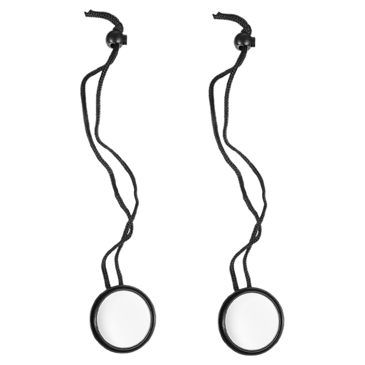 BCOATH Survival Signal Mirror Diving Rearview Mirror Set 360° Rotatable Underwater Lights Accessory for Scuba Diving