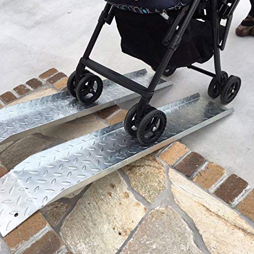 Amazon.co.jp: 法山本店 段差解消スロープ 左右2枚セット HSPシリーズ