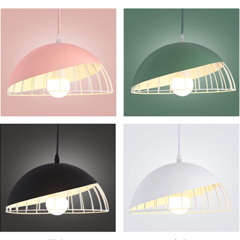 Moderne Pendelleuchte Kuppelgitter E27 für Küche Esszimmer Schlafzimmer