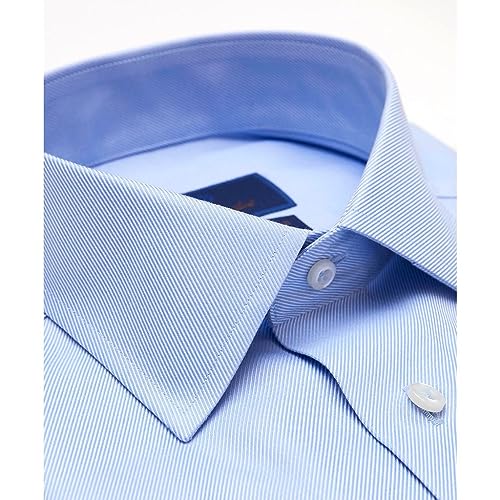 Men's Trim Fit 100% Cotton Non-Iron Dress Shirt2
