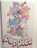 Popples 2' x 3' Refrigerator Locker Magnet 80's Retro