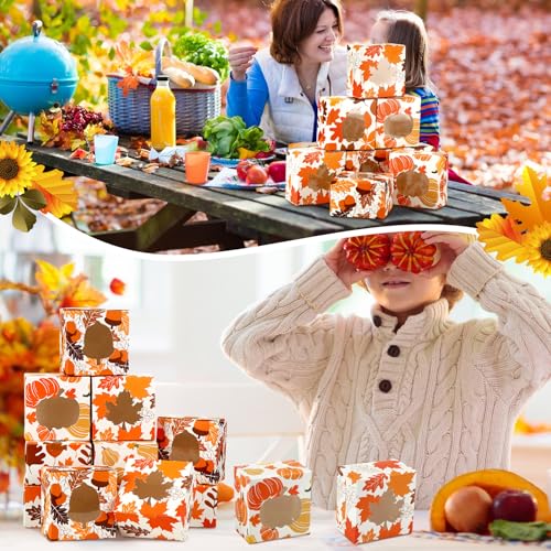 Dispowreath DUG-DISPOWREATH-0574 24 Pcs Fall Treat Boxes thumb #5