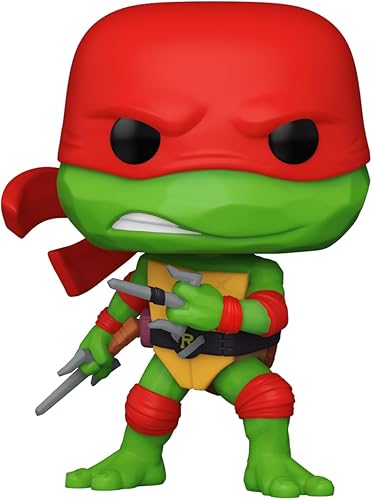 Funko Pop! Movies: Teenage Mutant Ninja Turtles (TMNT) Raphael - Figura de vinilo coleccionable - Idea de regalo - Producto oficial - para niños y