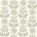 Wudnaye Vintage Floral Peel and Stick Wallpaper Beige Floral Contact Paper 17.7in × 118.1in Tulip Self Adhesive Wallpaper Boho Flowers Removable Waterproof Wall Paper for Bathroom Bedroom Decorative