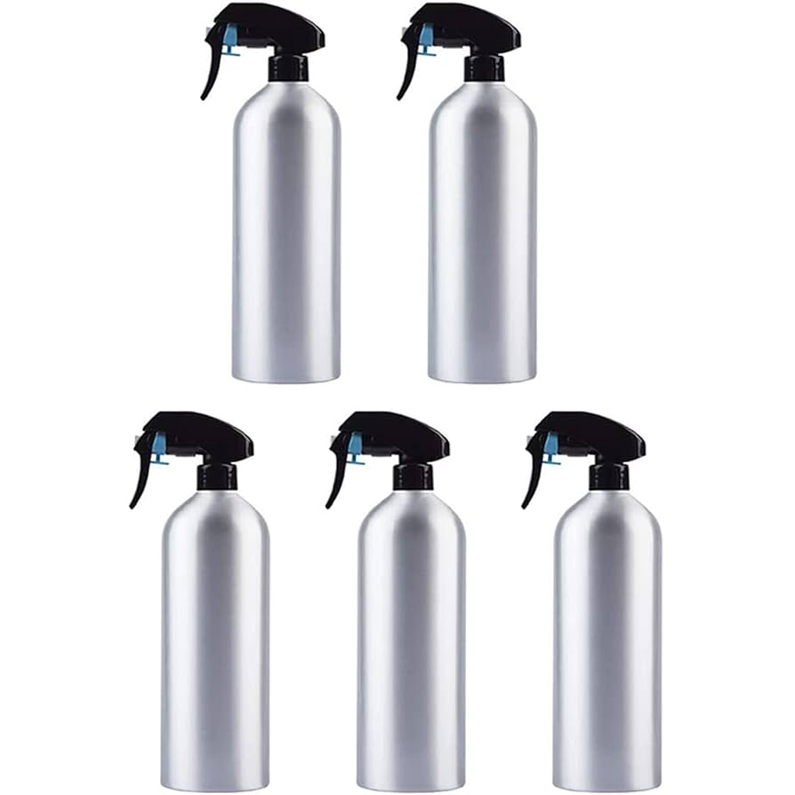 Amazon.co.jp: 5個セット 500ml スプレーボトル水スプレー缶