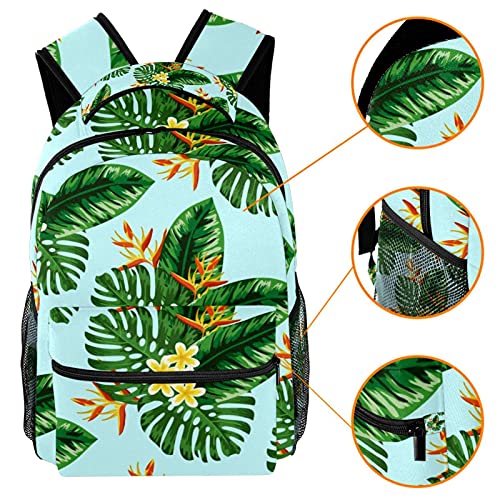 Sac à dos décontracté écailles de sirène multicolore grand compartiment - 3