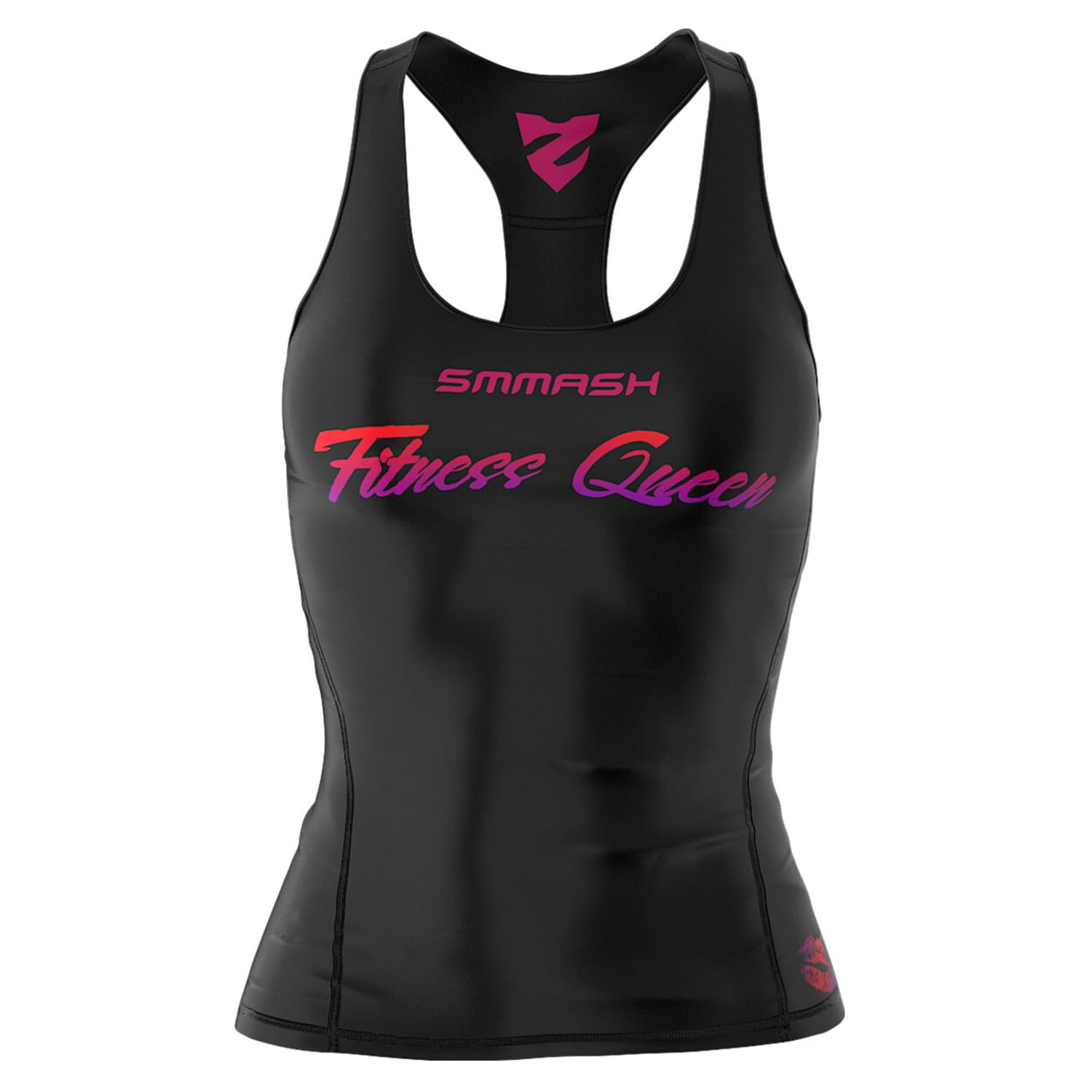 SMMASH Steampunk Sport Top Tank para Mujer, Camiseta de Tirantes Deportivas, Camiseta sin Manga para Fitness, Yoga, Formación, Material Transpirable y Antibacteriano — view 17