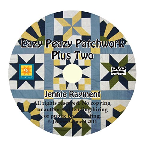 J.R PublicationsEazy Peazy Patchwork Plus Two DVD