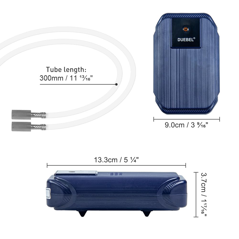 DUEBEL Kit generatore di schiuma per cucina molecolare, ricaricabile, portatile, efficiente, kit per la produzione di schiuma per alimenti, strumento creativo da chef per cucine progressive, blu navy
