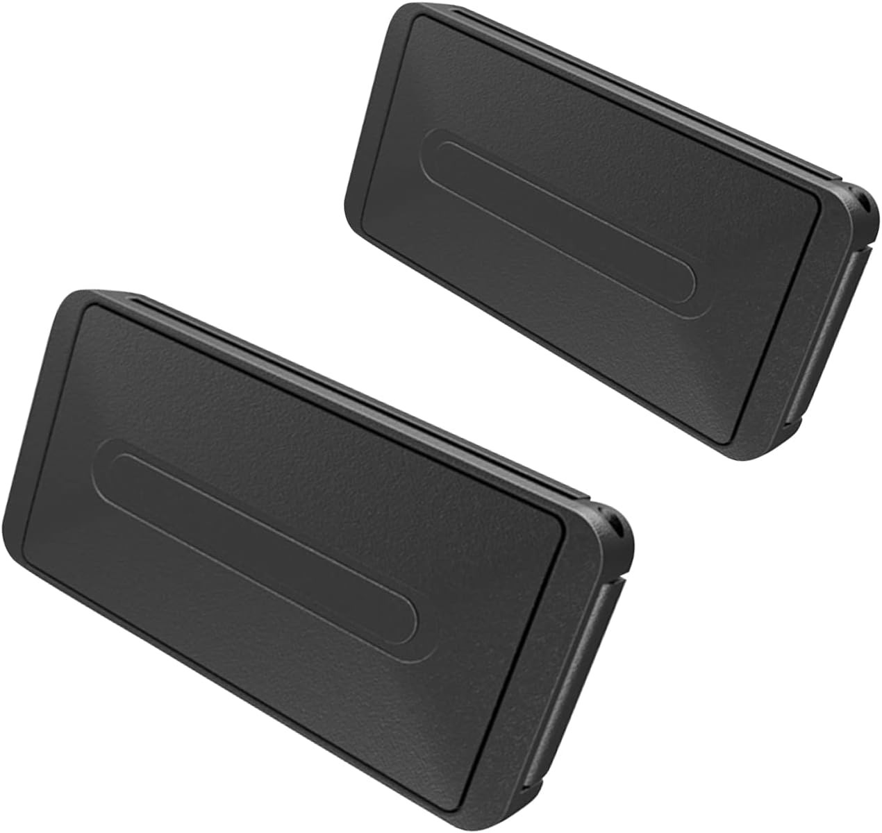 2Pcs Seat Belt Adjuster Stopper Strap Buckle Shoulder Neck Strap