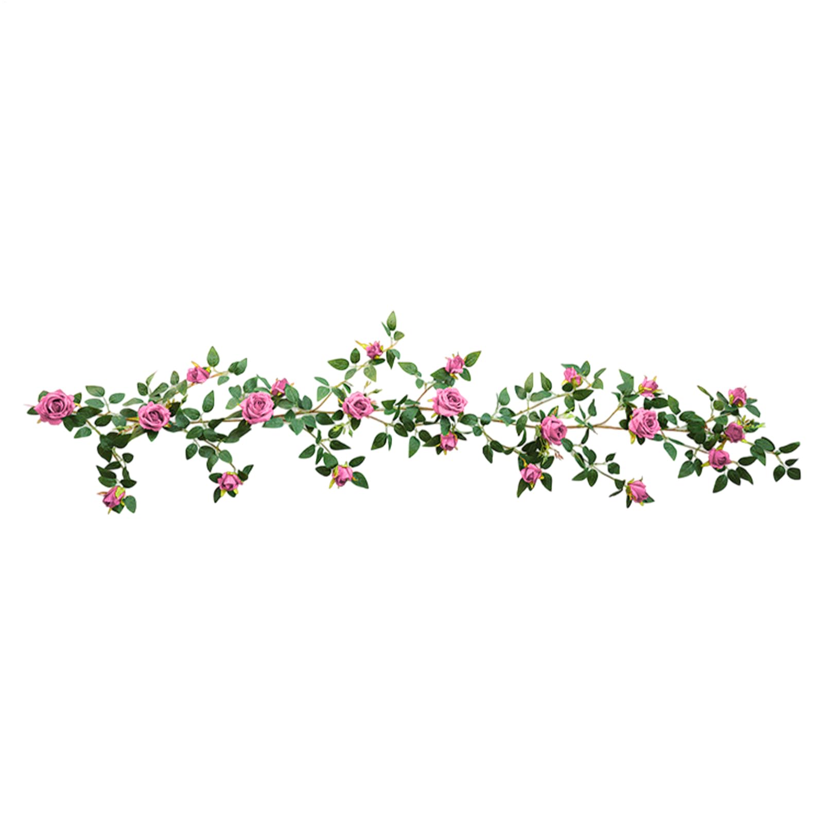 Guirlande de roses artificielles pour mariage romantique et jardin