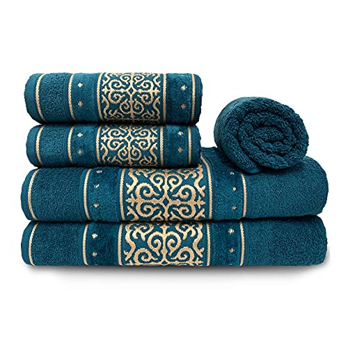 Jogo Toalhas Banhão 5 Peças La Vie Gigante Appel