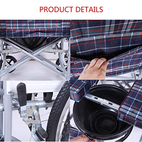 Fauteuil roulant portable pliable : la solution légère contre l'encombrement - 5