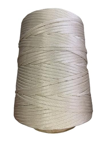 Fio Náutico Cordão 5mm: 500g – Ideal para Crochê, Tricô, Macramê e Artesanato – 100% Polipropileno – Bastos e Bazani (Rami)