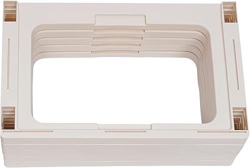 Miniatura 7 de PIOJNYEN Cómoda de plástico con 6 cajones, torre de almacenamiento, organizador de armario con cerradura de cajón, 4 ruedas, ideal para armarios,