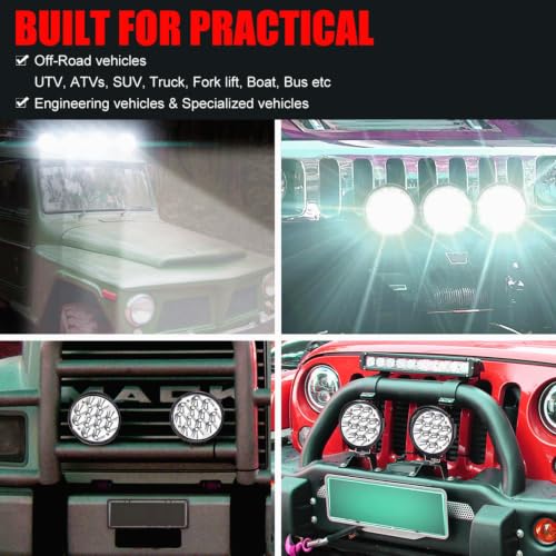 Luces LED Ourbest H5001 Par46 5.75" para Spotlight 36W Juego 2 miniatura 6