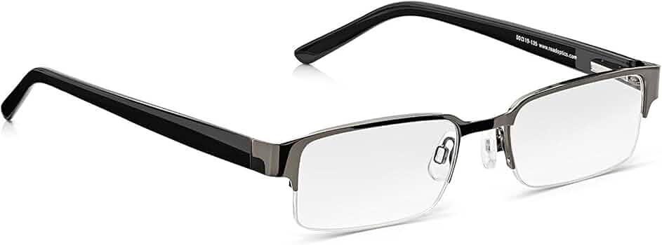 AMILLET Occhiali Da Lettura Senza Montatura Per Uomo,lettori Senza Montatura Senza Montatura Con Cerniera A Molla Da Donna 2.5 - Foto 11