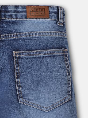 Image of Urbano Juniors Boy's Regular Fit Mid Rise Jeans