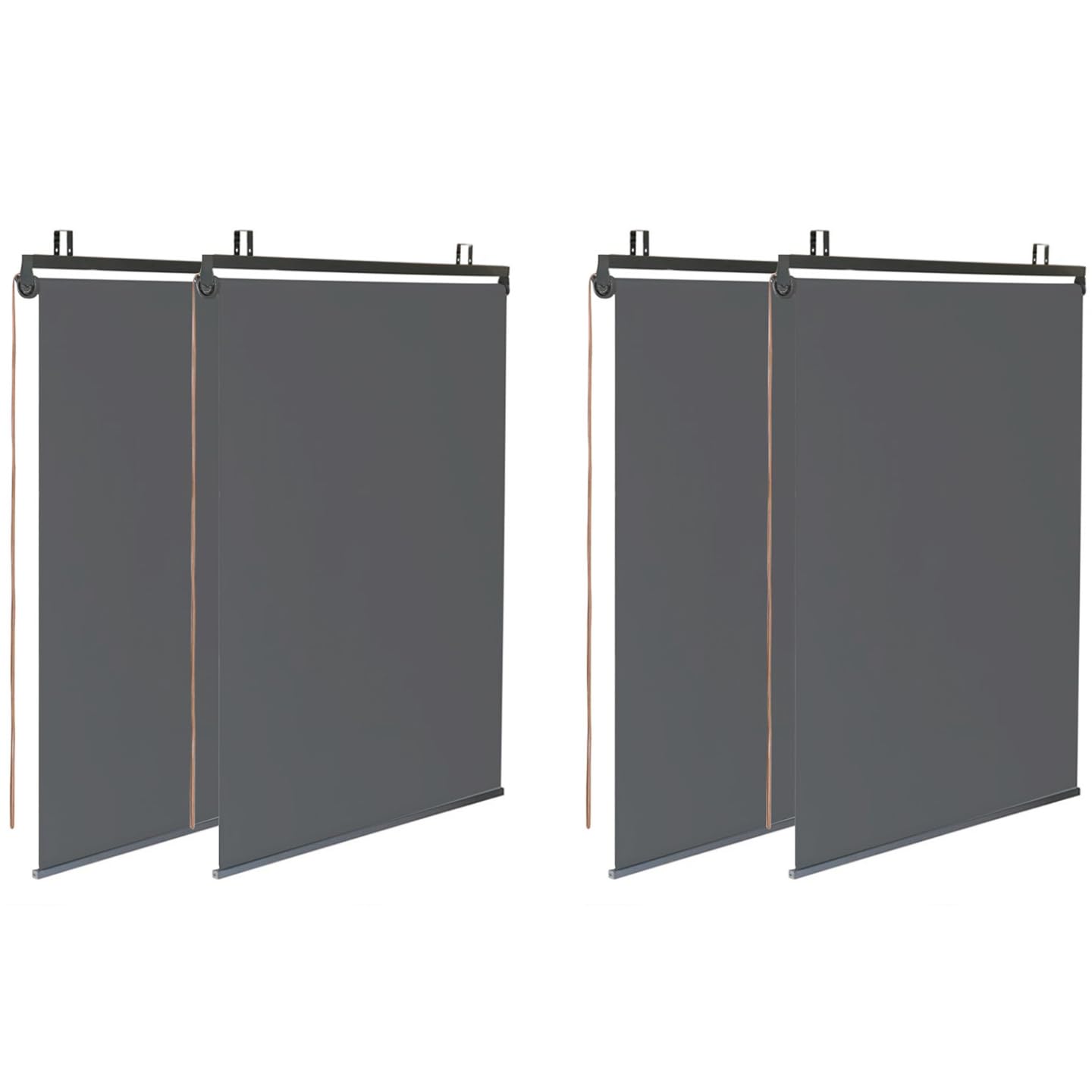 IDMarket - Pergola édition spéciale Toit rétractable 3x4 M et 4 Stores