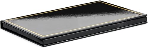 Miniatura 6 de JUVITUS Paleta de maquillaje vacía grande con espejo y 20 calcomanías de metal para personalizar sombras de ojos, resaltadores y rubores