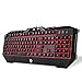 Price comparison product image EasySMX 2.4GWireless/USB Wired Mechanical Keyboard Type-C Gaming Keyboard for Gaming and Typing, 87Keys Led Backlit Red Switches, Compatible for PC/Mac/Laptop