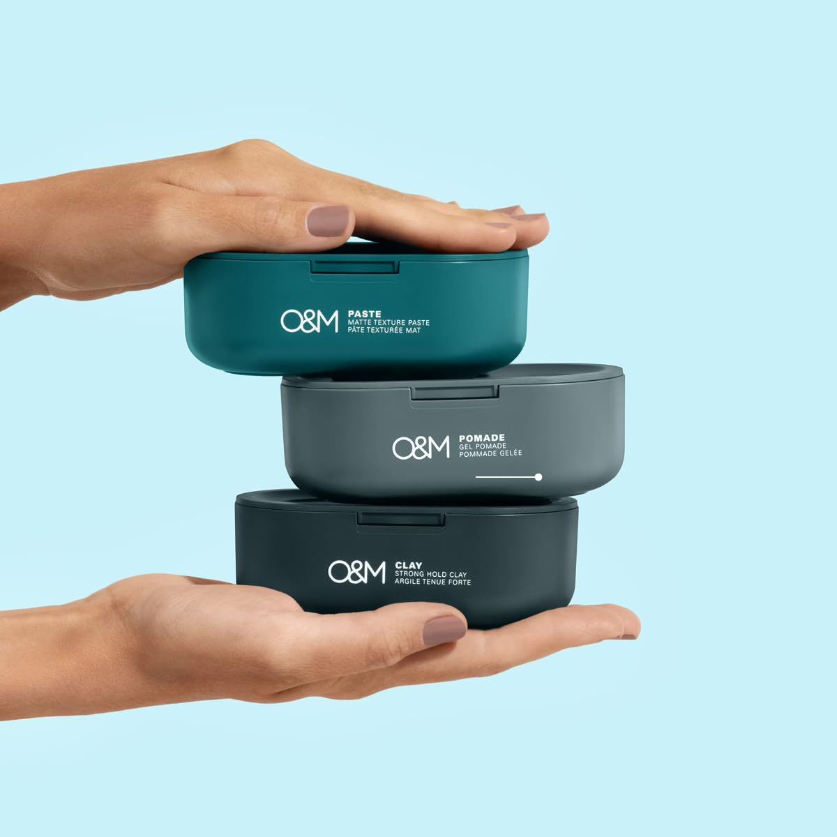 O&M Paste (100 g) – Matte Texturpaste für flexiblen Halt & Definition – Styling-Creme für natürliche Looks – Ohne Sulfate, Parabene & Silikone – PETA-zertifiziert, vegan, hergestellt in Australien