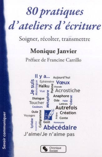 livre 80 PRATIQUES D'ATELIERS ECRITURE