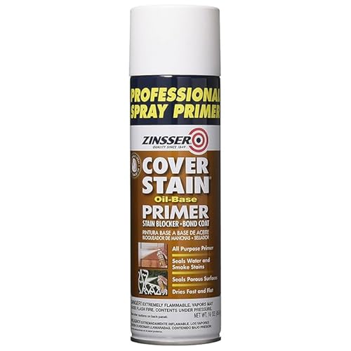 2-Pack of 16 oz Zinsser 03609 Cover-Stain White Oil-Based Stain Blocker