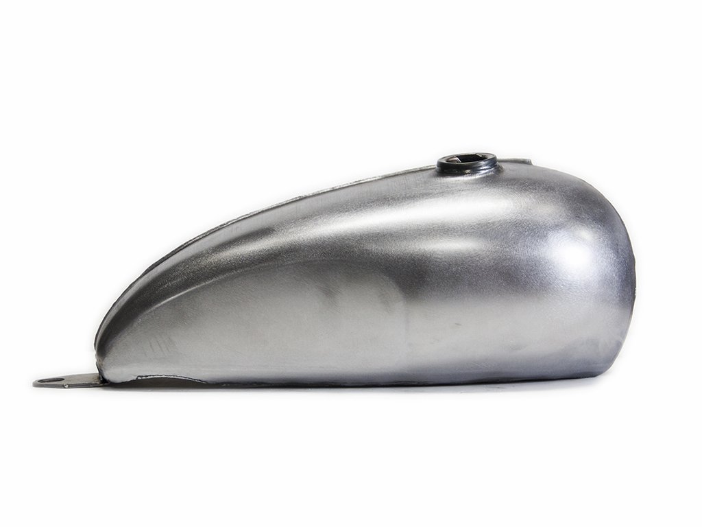 SR400 メタリックシルバータンク B級品 ヤマハ ブルー系・青色のバイク 