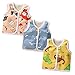 XM-Amigo Bébé Garçon Hiver Automne Chaud Gilet épais pour Bébé Garçon Gilet Haut Épaule Gilet Bébé Garçon 'Épais Gilet (Taille recommandée pour Les Enfants: 80-90cm)