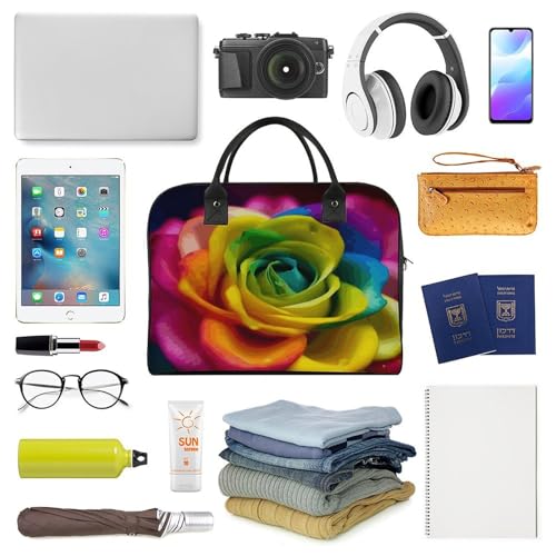 Maletín Rainbow Flower para Laptop Ligero Ajustable miniatura 5