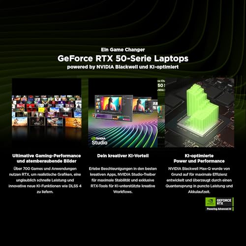 Omen MAX Gaming Laptop, 16 Zoll WQXGA Display 240Hz, AMD Ryzen AI 7 350 (8C) 50 NPU Tops - bis zu 5.0 GHz, NVIDIA GeForce RTX 5070 Ti 12GB VRAM, 32 GB RAM, 1 TB SSD, Win 11, QWERTZ, RGB Light, Schwarz – Bild 5