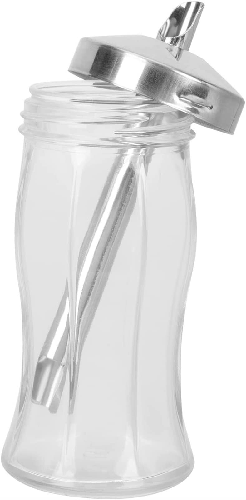 Gewürztopf, Gewürzglas, Gewürzglas, Gewürzbox, Gewürzdosen, Vorratsbehälter, Menageständer, Gewürzschüssel aus Glas, Badesalz-Aufbewahrungskanister, 240 ml