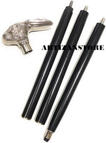 Miniatura 2 de Bastón victoriano con mango de latón, ideal para regalo vintage, para hombres, mujeres, padre, madre, Navidad, Año Nuevo, el mejor regalo